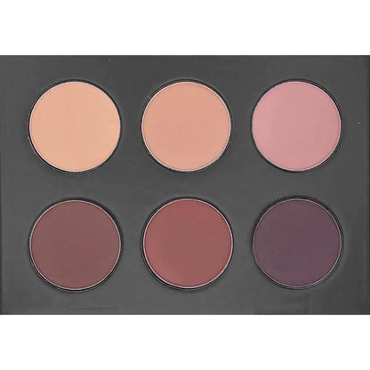 Bold Beautiful Cosmetics Eyeshadow Pallet of 6 Colors - Eye Shadow - 850046440342
