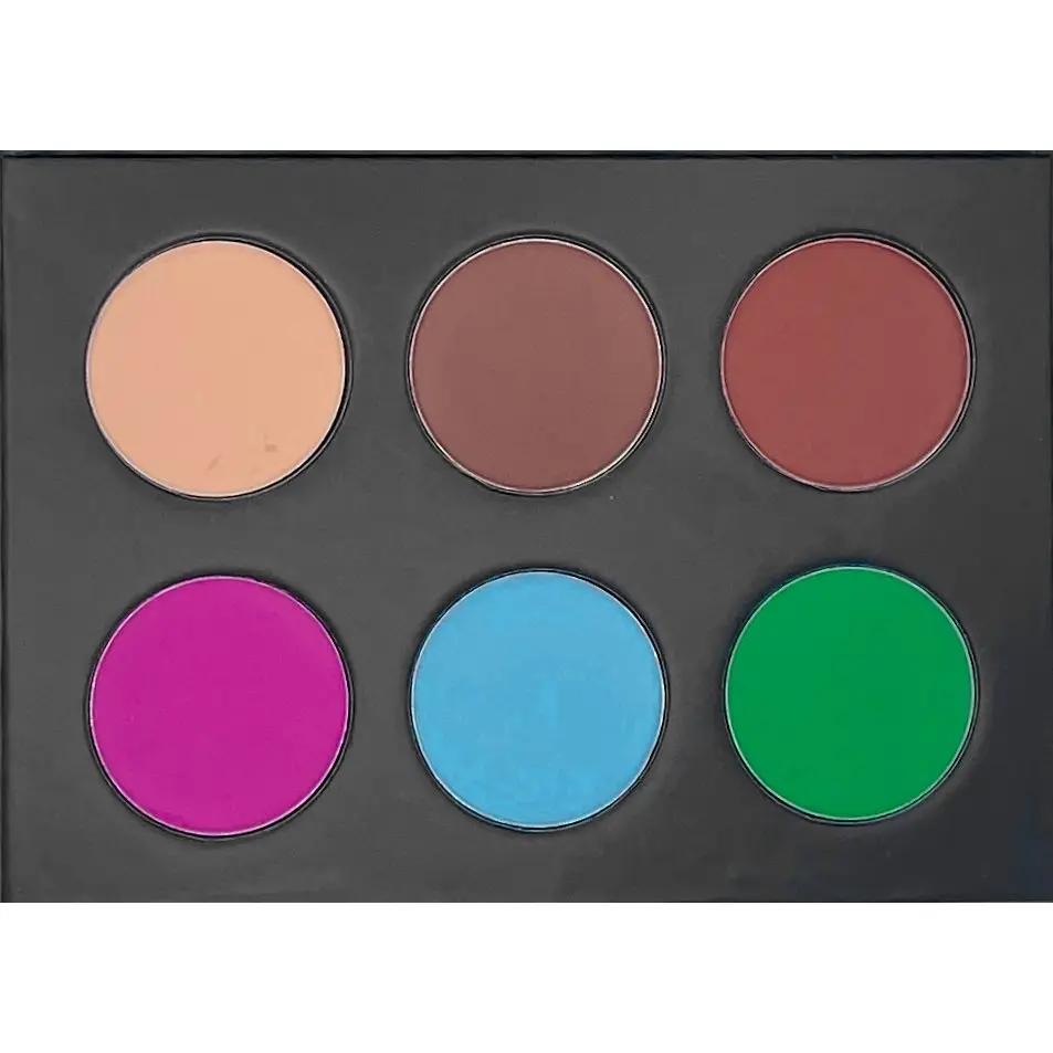Bold Beautiful Cosmetics Eyeshadow Pallet of 6 Colors - Eye Shadow - 850046440359