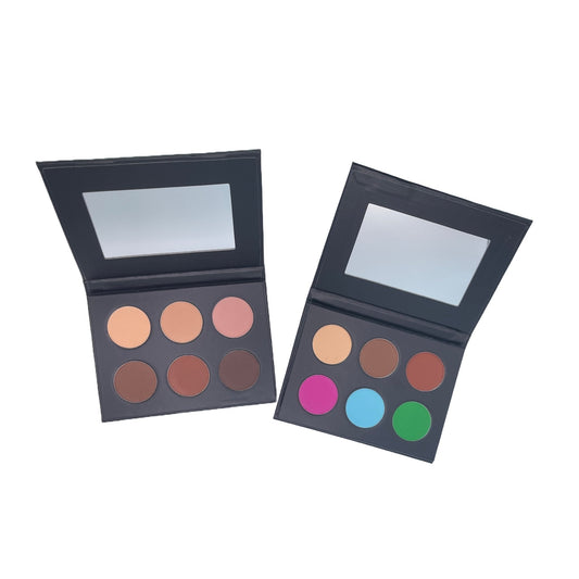 Bold Beautiful Cosmetics Eyeshadow Pallet of 6 Colors - Eye Shadow - 850046440359