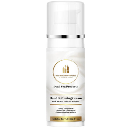 Bold Beautiful Cosmetics Hand Softening Cream with Dead Sea Minerals - Hand Softening Cream - 850046440069